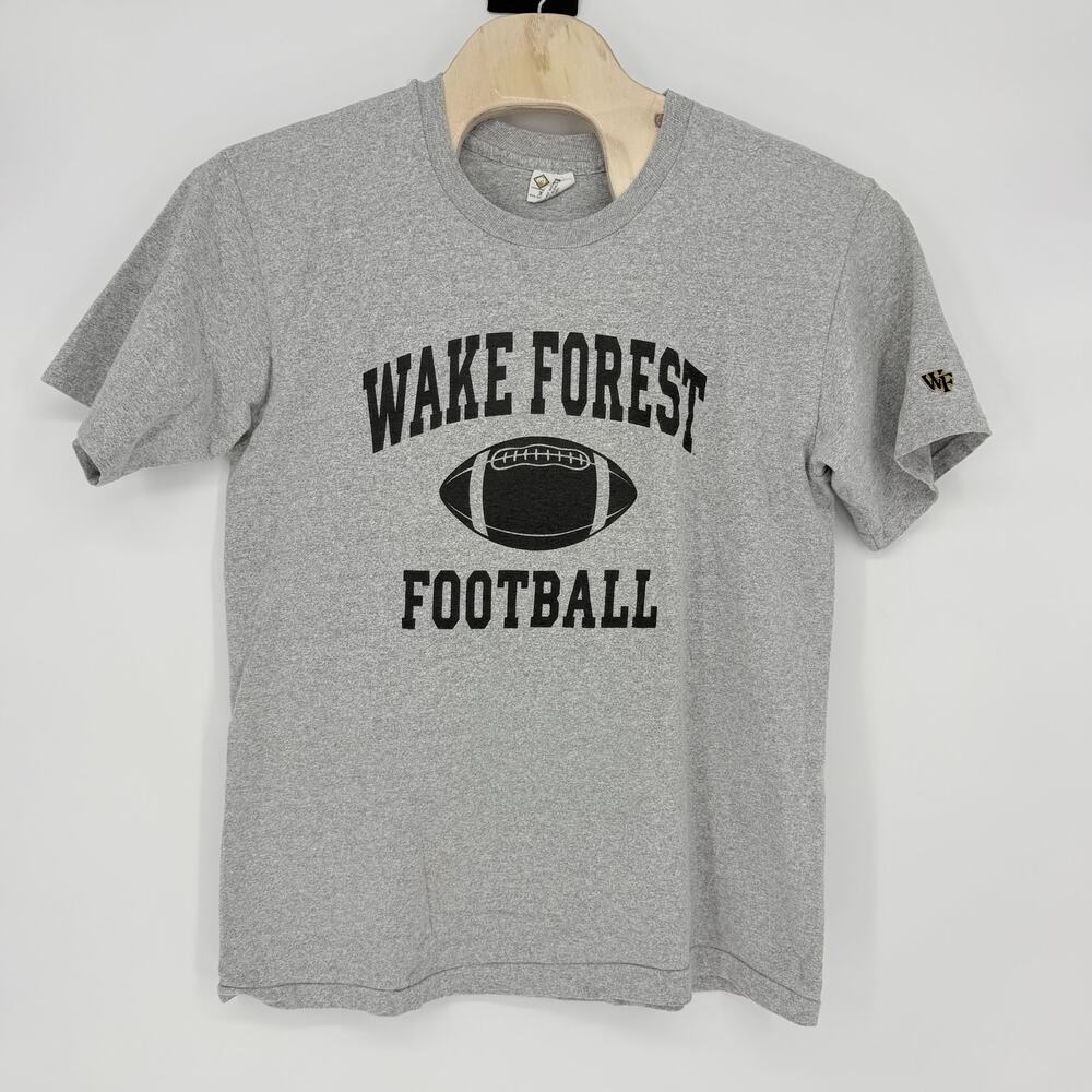 Vintage Cotton Exchange Wake Forest University Football T-Shirt Size XL LOGO